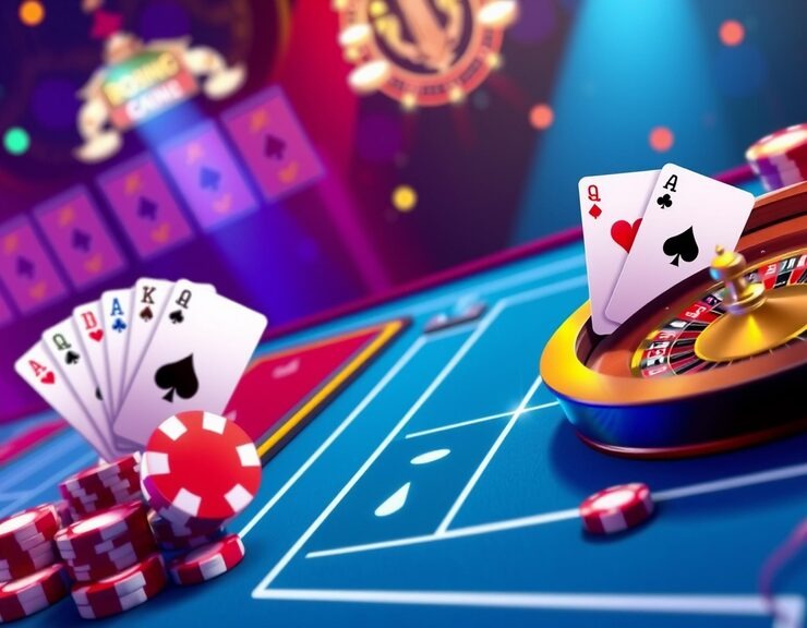 Dice game interface on rgocash slot
